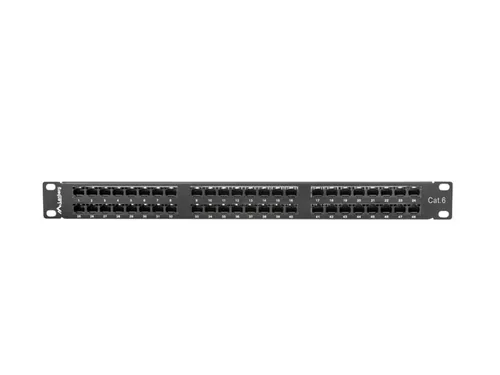 Lanberg PPU6-1048-B - patch-panel - 1U