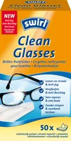 Swirl Brillenputztuch 50 Stück, Weiss - Einsatzgebiet: Brille - Glas - Material: Mikrofaser - Parfümiert: Nein - Tuchart: Brillenputztuch - Anwendung Reinigungstuecher: Feuchttuch - Detailfarbe: Weiss