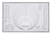 Städter Backmatte 60 x 40 cm 1 Stück, Weiss, 60 x 40 cm - Backpapierart: Wiederverwendbar - Nachhaltigkeit: Nicht angegeben - Breite: 40 cm - Länge: 60 cm - Material: Silikon