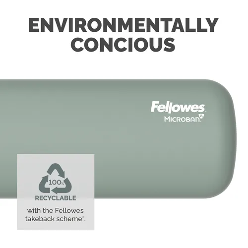 Fellowes Breyta poggiapolso Silicone Salvia