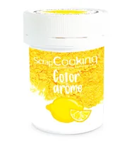 ScrapCooking Lebensmittelfarbenpulver mit Aroma Zitrone Pulver Gelb 10 g - Nachhaltigkeit: Nicht angegeben - Packungsgrösse: 10 g - Detailfarbe: Gelb - Fairtrade: Nein - Eigenschaft: Pulver