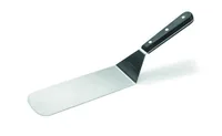 Forge Adour Plancha Spachtel Pom, Schwarz/Silber, lang - Produkttyp: Plancha Spachtel - Material: Edelstahl - Polyoxymethylen (POM) - Set: Nein