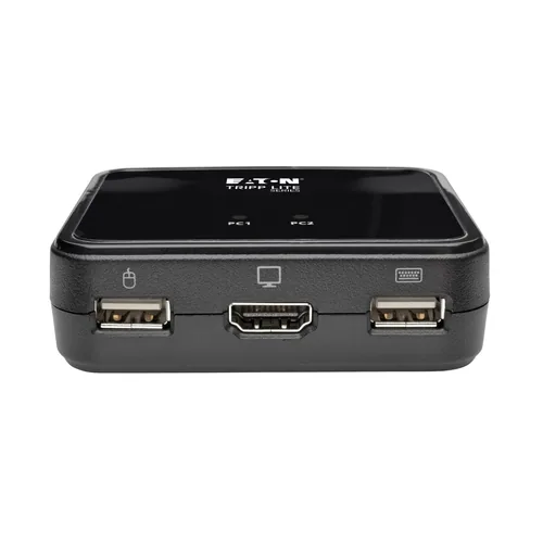 Tripp Eaton Tripp Lite series 2-Port USB/HD Cable KVM Switch with Audio/Video, Cables and USB Peripheral Sharing