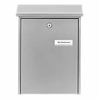 BURG-WÄCHTER Daily 5861 SI mailbox Silver Wall-mounted mailbox Steel