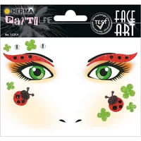 Herma Stickers Face Art Marienkäfer, 1 Stück - Set: Nein - Detailfarbe: Mehrfarbig - Produktart Styling: Zubehör