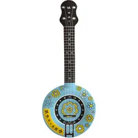 Folat Aufblasbares Accessoire Banjo Blau/Gelb/Schwarz - Packungsgrösse: 1 Stück - Produkttyp: Aufblasbares Accessoire - Material: Hartkunststoff - Detailfarbe: Gelb - Blau - Schwarz - Motto: Universal