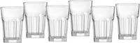 Ritzenhoff & Breker Trinkglas Riad 350 ml, 6 Stück - Glas Typ: Longdrinkglas - Material: Glas - Detailfarbe: Transparent - Höhe: 12 cm - Verpackungseinheit: 6 Stück - Volumen: 350 ml
