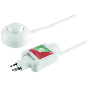 STEFFEN Dimm-Schlaufstecker 60 W Phasenanschnitt - Dimmbare Produkte: Glühlampen - Hochvolt-Halogenlampen - Dimmbare LED-Lampen - Dimm-Art: Phasenanschnitt - Schutzklasse: IP20 - Montage: Zwischenstecker - Serie: Standard - E-Nr.: 0