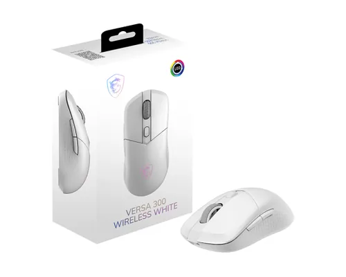 MSI VERSA 300 W White WIRELESS Gaming Maus