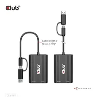 CLUB3D CSV-1611 USB graphics adapter 3840 x 2160 pixels Black