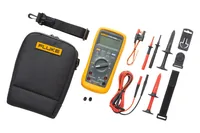 Fluke Multimeter 87 V MAX E2 Combo Kit - Anwendungsbereich: Elektrotechnik - Industrie - Betriebsart: Batteriebetrieb - Funktionen: Diodentest-Funktion - Frequenzmessung - Gleichspannung - Gleichstrom - Kapazitätsmessung - Temperaturmessung - Wechselspann