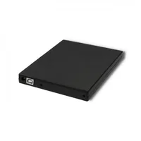Qoltec 51858 External DVD-RW recorder |USB 2.0|Black