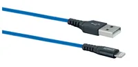 Schwaiger USB-Kabel 2.0 St. A->Apple Lightning 1,20m blau