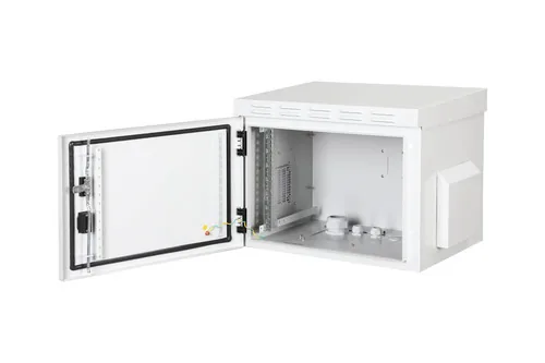 Digitus DN-19 07U-I-OD rack cabinet 7U Wall mounted rack Light grey