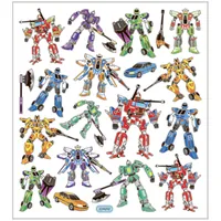 Creativ Company Motivsticker Transformers, 1 Blatt - Motiv: Fahrzeug - Transport - Auto