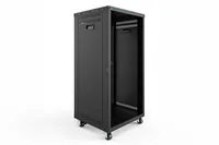 DIGITUS Universal 19-Zoll Equipment Rack mit Rollen, 21HE