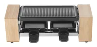 Berger Lanz Raclettegrill Bamboo 2 Personen - Anzahl Personen: 2 - Funktionen: Raclette - Connect-System: Keine Angaben - Grillplatte: Metall - Pfännchenablage: Ja
