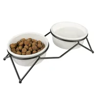 duvoplus Keramiknapf Stone UP zigzag, 29 x 13.2 x 7.8 cm, 280 ml - Material: Keramik - Tierart: Hund - Produkttyp: Wassernapf - Futternapf