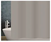 diaqua® Duschvorhang Basic 120 x 200 cm, Grau - Breite: 120 cm - Höhe: 200 cm - Detailfarbe: Grau - Produkttyp: Duschvorhang - Detailmaterial: Polyester (PES) - Grundmaterial: Polyester (PES)