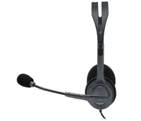 Logitech Headset H111 Stereo - Einsatzbereich: Headset - Kabelgebunden: Ja - Trageart: On-Ear (Ohraufliegend) - Überkopfbügel - Trageweise: Duo / Stereo (Zwei Lautsprecher) - Anschlussart: 3 -5 mm Klinke (Klinkenstecker) - Microsoft Zertifizierung: Nein