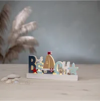 Star Trading Tisch Dekoration Seaside Indoor, Blau, 13 cm Höhe - Betriebsart: Batteriebetrieb - Smart Home: Nicht kompatibel - Dimmbar: nicht dimmbar - Produkttyp: Dekolicht - Lichtsensor (Dämmerung): Nein - Timerfunktion: Nein
