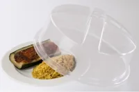 Xavax Mikrowellenhaube M-Capo, 26 cm, Transparent - Detailfarbe: Transparent - Spülmaschinenfest: Ja - Durchmesser: 26 cm - Material: Kunststoff