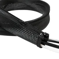 Logilink Kabelschlauch m.Reißverschluss Polyester Dm50 grau