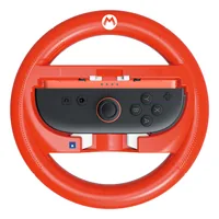Hori Lenkrad Mario Kart Wheel Attachment – Mario [NSW2/NSW] Rot - Plattform: Nintendo Switch - Nintendo Switch 2 - Verbindungsmöglichkeiten: Keine - Controller Typ: Lenkrad - Detailfarbe: Blau - Rot