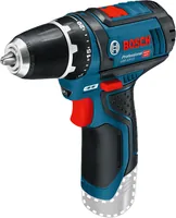 Bosch Professional Akku-Bohrschrauber GSR 12 V-15 + L-Boxx Clic&go Solo - Produktkategorie: Bohrschrauber - Werkzeugaufnahme: Schnellspannbohrfutter 10 mm - Ausstattung: Ohne Akku & Ladegerät - Set: Nein - Kapazität Wattstunden: 0 Wh - Akkusystem: Bosch P
