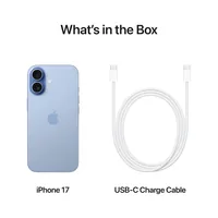 Apple iPhone 17 16 cm (6.3") Doppia SIM iOS 26 5G USB tipo-C 256 GB Blu