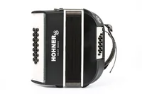 Hohner A2931 accordion Button accordion 15 buttons 21 buttons Black, White