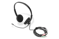DIGITUS On Ear Office Headset mit Geräuschred. 3,5 mm Stereo