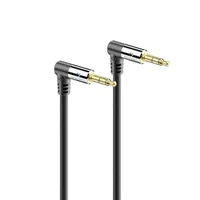 sonero Audio-Kabel 3.5 mm Klinke - 3.5 mm Klinke 0.5 m - Kabeltyp: Anschlusskabel - Audioanschluss Seite A: 3.5 mm Klinke - Audiokanäle: Stereo - Audioanschluss Seite B: 3.5 mm Klinke - Detailfarbe: Schwarz - Länge: 0.5 m