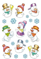 HERMA Stickers snowmen