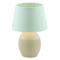 Näve Tischleuchte «Talia» h: 31 cm Weiss - Betriebsart: Netzbetrieb - Lampensockel: E14 - Farbtemperatur Kelvin: Je nach Leuchtmittel - Zusätzliche Ausstattung: Keine - Gesamtleistung: 40 W - Dimmbar: nicht dimmbar