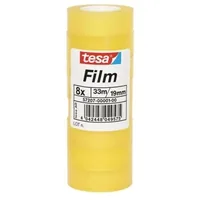TESA Klebeband stand.Box 33mx19mm 572070000 8 Stück
