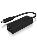 ICY BOX Netzwerk-Adapter IB-LAN100-C3 USB 3.0 Type-C zu RJ45 - Schnittstellen: RJ-45 (LAN) - Schnittstellengeschwindigkeit: 10/100/1000 Mbit/s - Formfaktor: Extern - Anwendungsbereich: Home - Business - Anschlussart: USB Typ-C