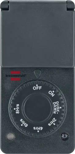 Zeitschaltuhr mit Dämmerungssensor DDT IP 44