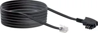 Schwaiger TAE Kabel TAE-N -> RJ11 6P4C 10m schwarz