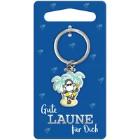 Sheepworld Schlüsselanhänger Gute Laune 2.5 x 5.5 cm - Assortiert: Nein - Produkttyp Geschenke: Schlüsselanhänger