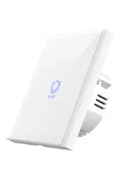 WOOX Funk-Lichtsensor WiFi Smart Wall Switch R7063, 230 V, 800W - Detailfarbe: Weiss - Produkttyp: Taster und Schalter - Protokoll: ZigBee 3.0 - Systemkommunikation: Wired - System-Kompatibilität: Google Assistant - Amazon Alexa