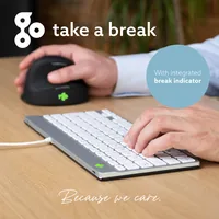 R-GO COMPACT BREAK ERGONOMIC KEYBOARD QWERTY (FR) WITH WHITE