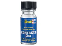 Revell Modellbauklebstoff Contacta Clear 20g - Eigenschaft: Flüssig - Geeignete Oberflächen: Kunststoff - Packungsgrösse: 1 Stück - Art: Modellbauklebstoff - Detailfarbe: Klar