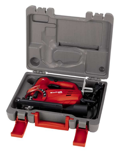 Einhell Stichsäge TH-JS 85 - Ausstattung: Ohne Zubehör - Für Material: MDF - Holz - Set: Nein - Produktkategorie: Stichsäge - Werkzeugaufnahme: Schnellwechsel-System - Akkusystem: Netzbetrieb (kein Akku)