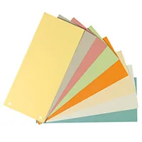 Herlitz 10843621 divider Cardboard 100 pc(s)