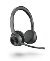 HP Poly Voyager 4320 USB-A Headset +BT700 dongle Auricolare Wireless A Padiglione Ufficio Bluetooth Nero