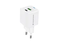 CONCEPTRONIC Ladegerät 2Port GaN USB-C-A 20WPD3.0PPS ws