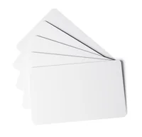 DURABLE DURACARD LIGHT CARDS Plastikkarten 0,5mm weiß 100Stk