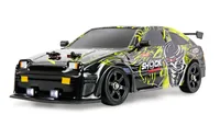 Amewi Drift Sport Car S12 4WD 1:16 RTR Gelb - Detailfarbe: Gelb - Altersempfehlung ab: 6 Jahren - Benötigt zur Fertigstellung: Batterien für Sender - Kapazität Wattstunden: 3.7 Wh - Modelltyp: Auto