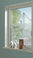 Gardinia Fensterfolie Line 25, 90 x 150 cm - Befestigung: Statisch haftend - Breite: 90 cm - Detailfarbe: Weiss matt - Länge: 150 cm